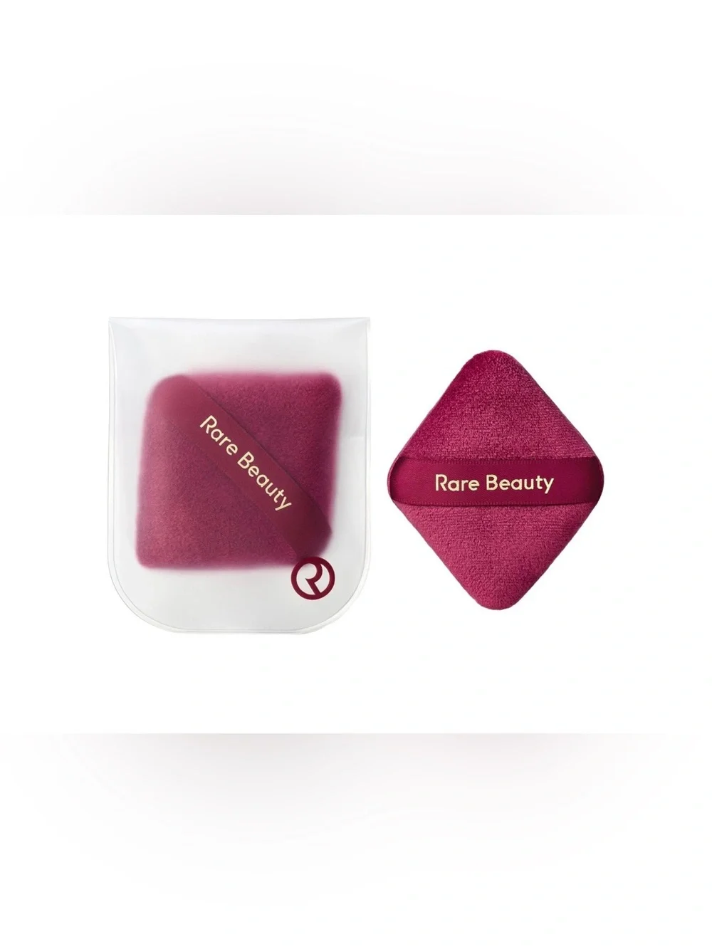 Rare Beauty~Soft Touch Powder Puff,2 Puffs (set of 2),diamond shape, BNIB,SEALED